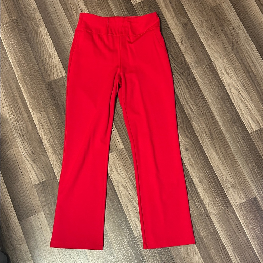 Women's Red Skinny Pants